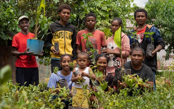 Mise en place de pépinières communautaires agroforestières